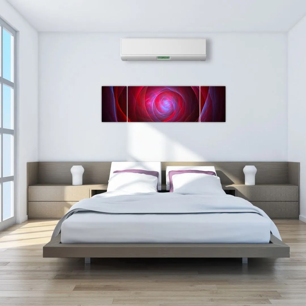 Abstrakcyjny obraz oczu (170x50 cm)