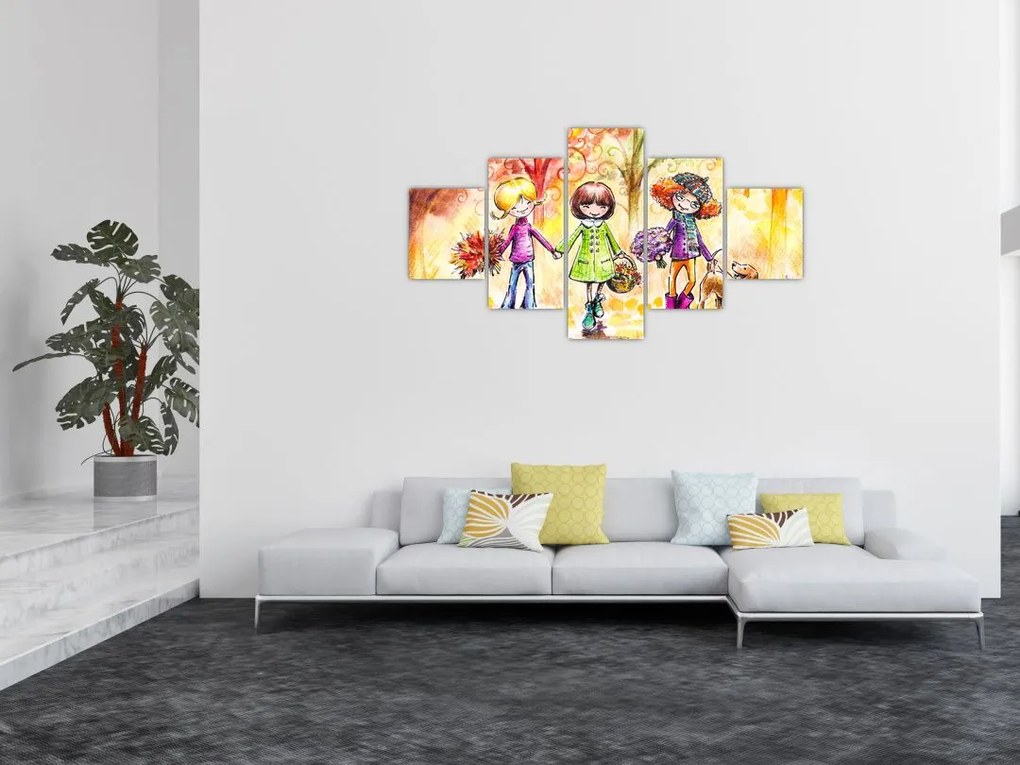 Obraz - Przyjaźń (125x70 cm)