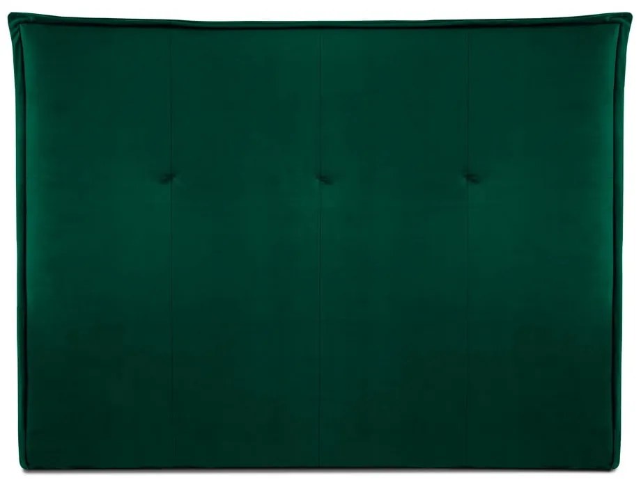 Ciemnozielony zagłówek 200x120 cm Monica – Milo Casa