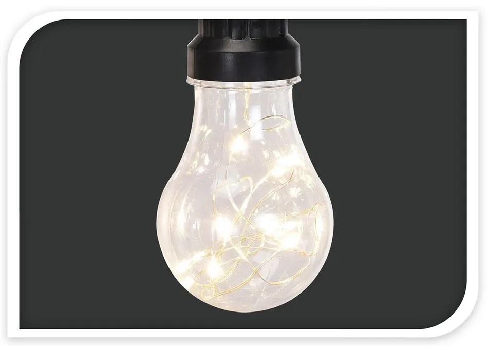 Łańcuch świetlny Bulbs, 80 LED