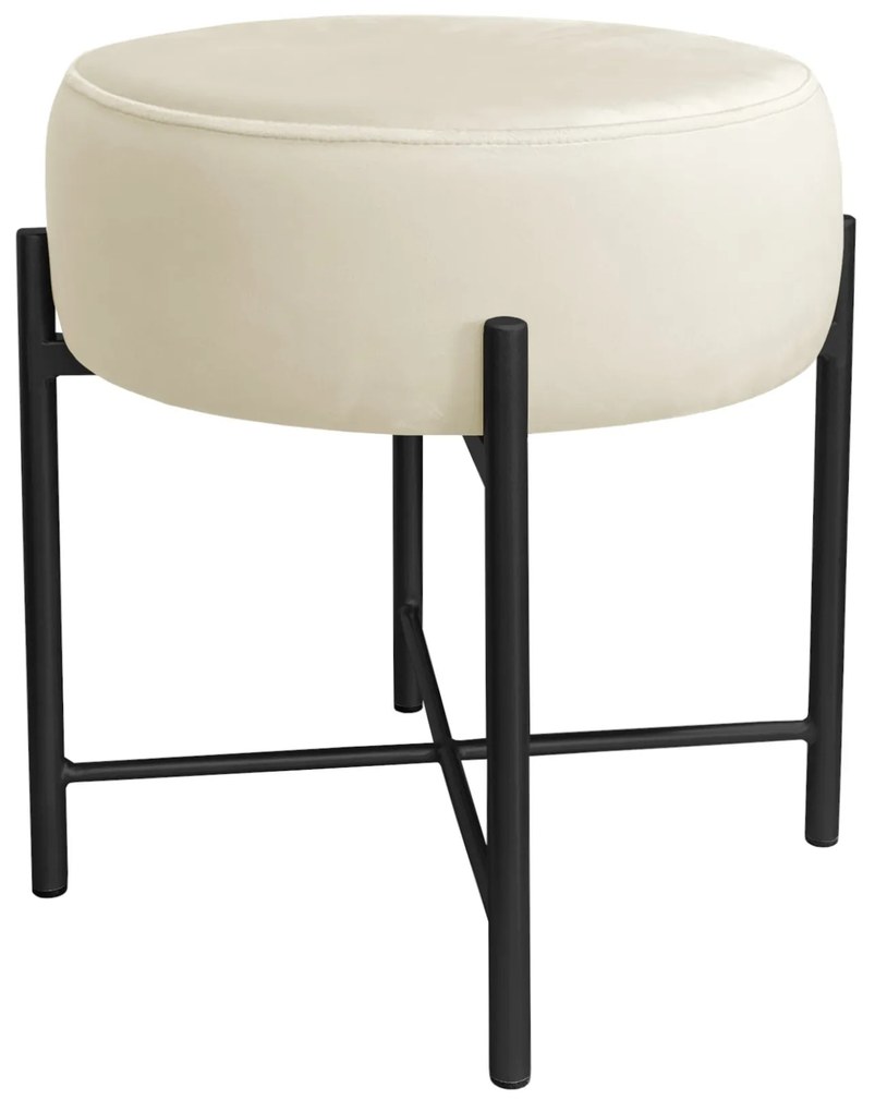 Taboret Pola noga metalowa czarna MG50