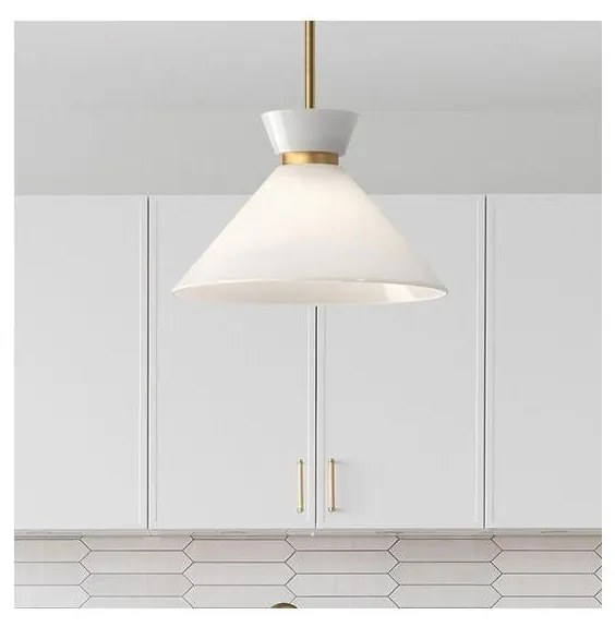 Alora Mood ALM-HALSTON-P-M-GD - Lampa wisząca na pręcie HALSTON 1xE27/60W/230V złota