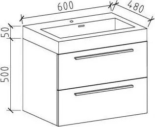 Szafka podumywalkowa M600