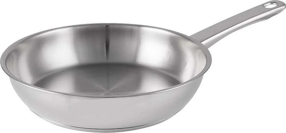 Patelnia ze stali nierdzewnej COSY & TRENDY DAILY Ø20 cm - Wszystkie rodzaje kuchenek, indukcja, aluminiowe dno, piekarnik 200°C