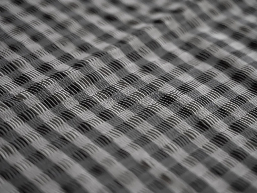 PrzytulneMieszkanie.pl PrzytulneMieszkanie.pl Pościel z kory ARLENA BLEND czarna hotelowa kieszeń Rozmiar pościeli: 70 x 90 cm | 140 x 200 cm