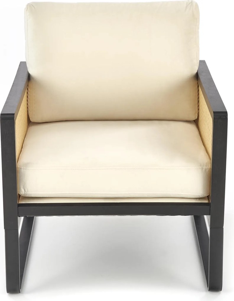 Fotel wypoczynkowy Ilario z plecionką wiedeńską