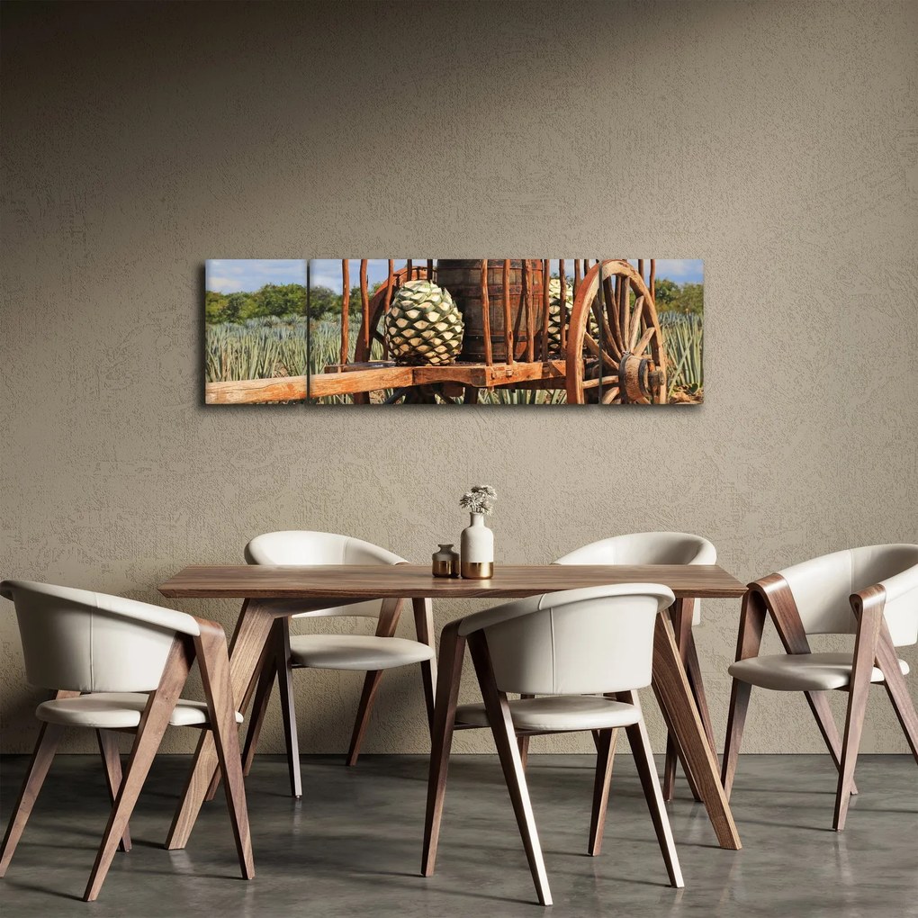 Obraz - Przyczepka (170x50 cm)