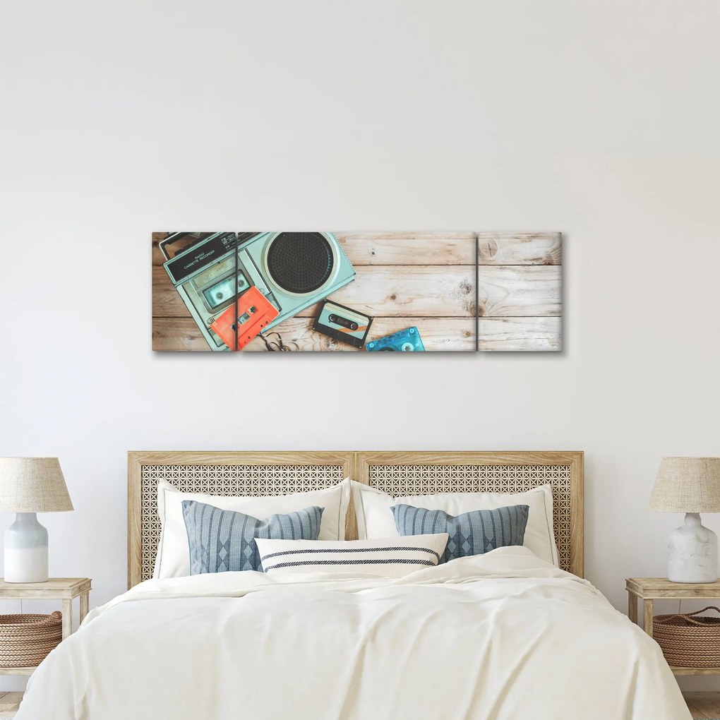 Obraz - Radio retro (170x50 cm)