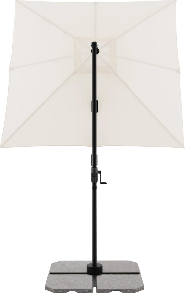DERBY DX 210 x 210 cm – parasol ogrodowy z boczną nogą - Towar z drobną wadą (S286)