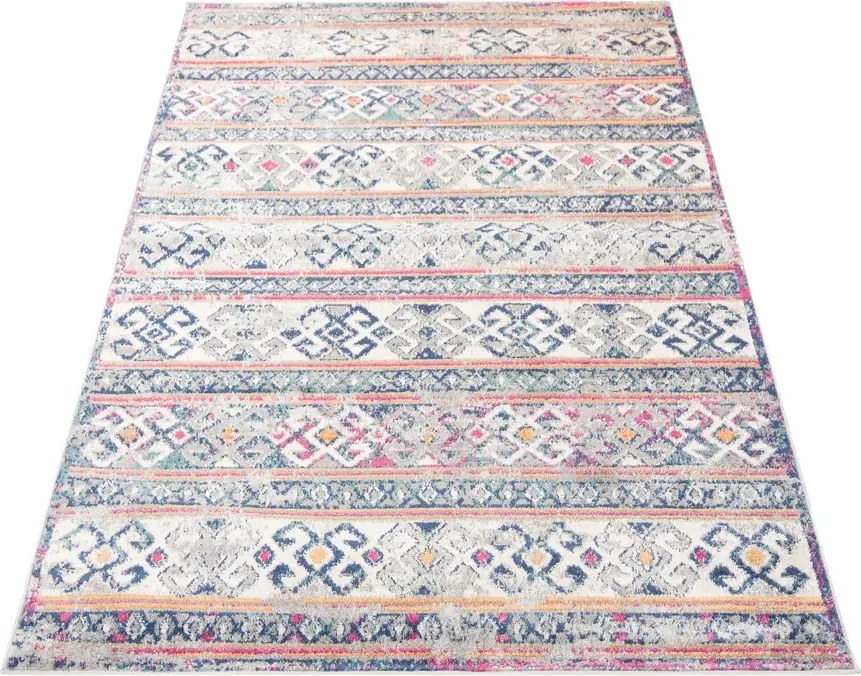 Kolorowy dywan w romby S7-R35