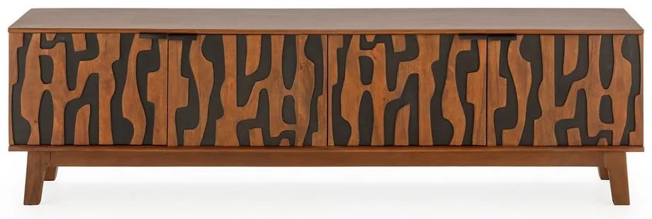 Brązowa szafka pod TV 180x50 cm Kantu – Marckeric