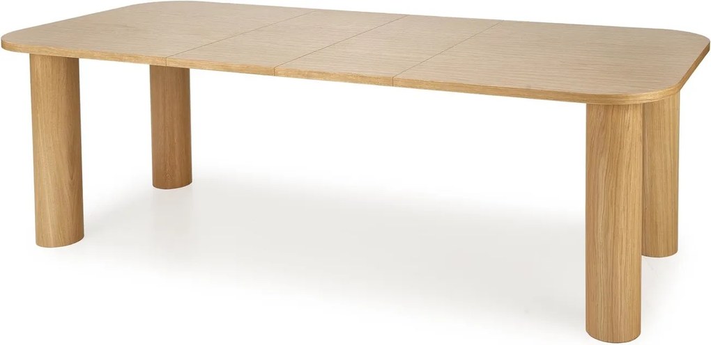 Rozkładany prostokątny stół do jadalni Elefante