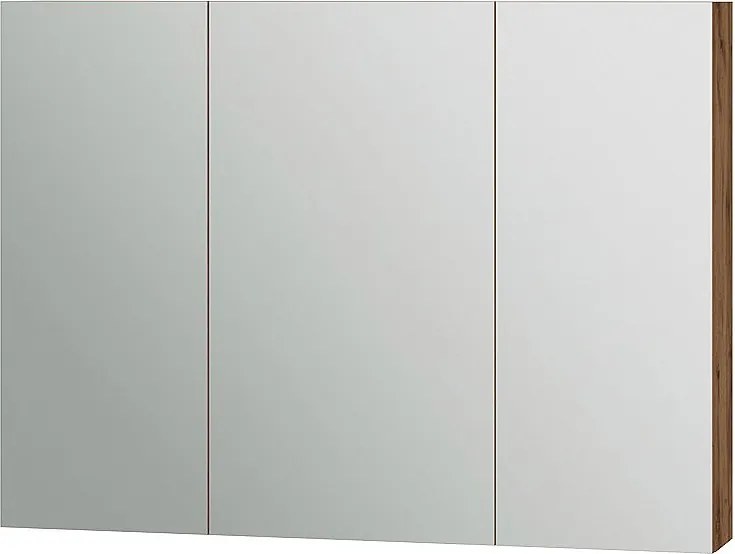 Szafka z lustrem w łazience dąb 99.7x16x73.2 lotta