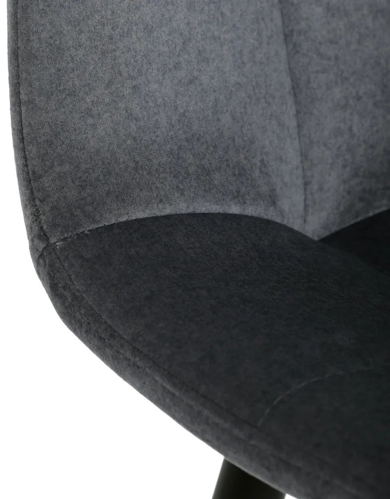 Zestaw krzeseł barowych B-X7015 GREY2, 4 szt.