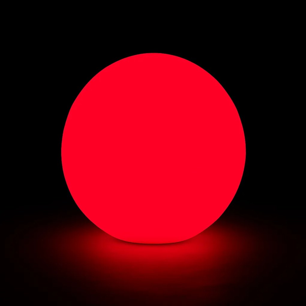 Świecąca kula LED 50 cm – 18 RGB + 12 białe
