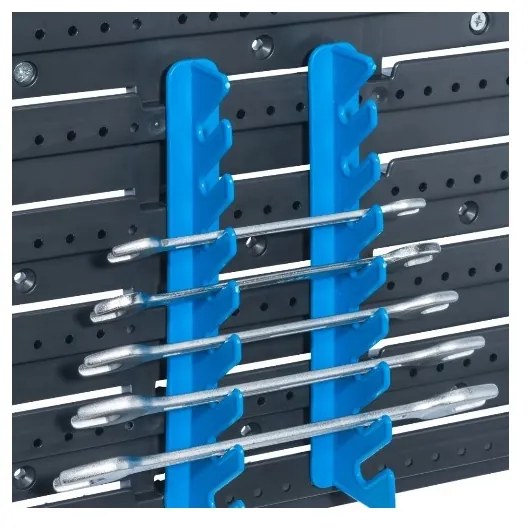 Panele plastikowe narzędziowe z boksami i uchwytami