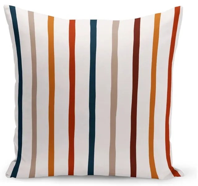 Poduszka z wypełnieniem Kate Louise Stripes, 43x43 cm