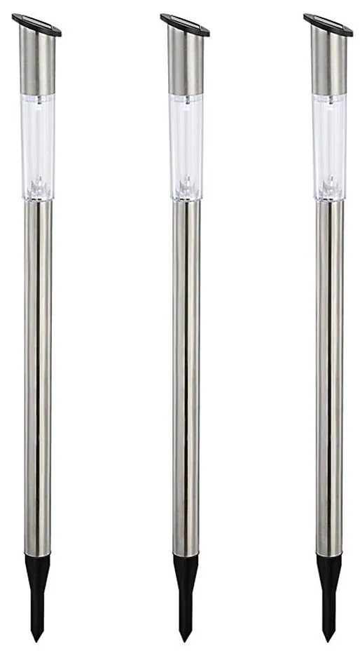 Globo 33961-3 - Zestaw 3x LED solarne oświetlenie SOLAR 3xLED/0,06W/3,2V IP44