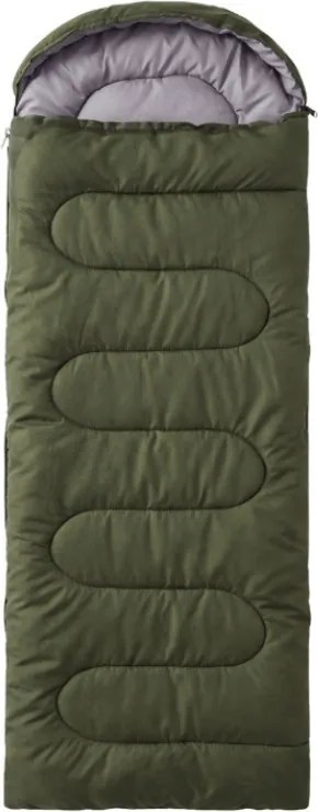Śpiwór 2w1 SNOORA 210x75 cm, zielony