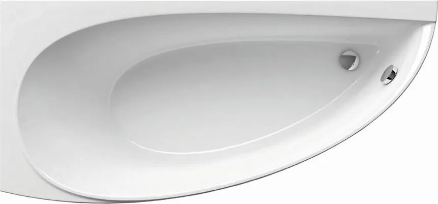 Ravak CT01000000 - Wanna narożna AVOCADO 150x75 cm akryl/biały