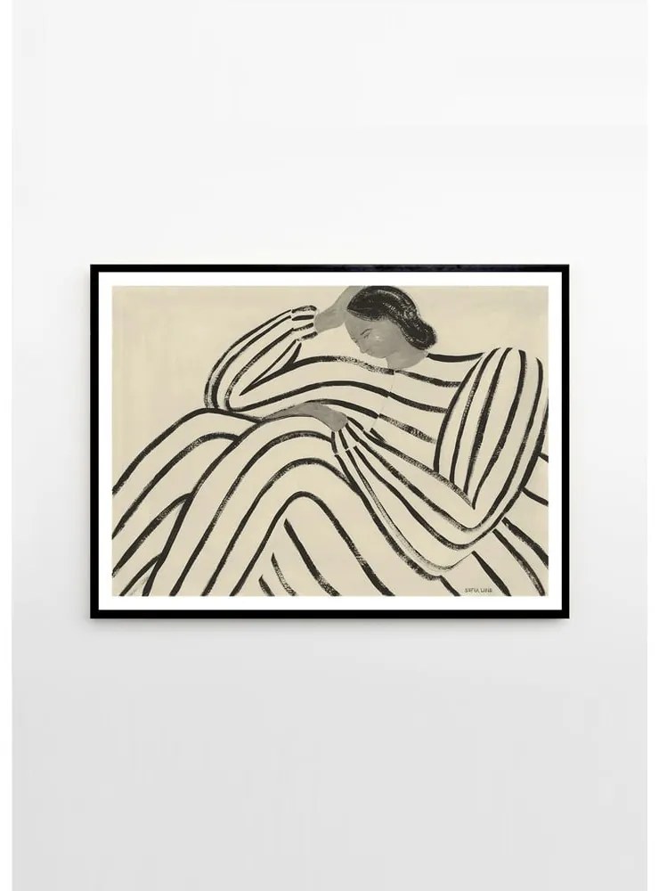 Plakat 70x50 cm Waiting – Sofia Lind – The Poster Club