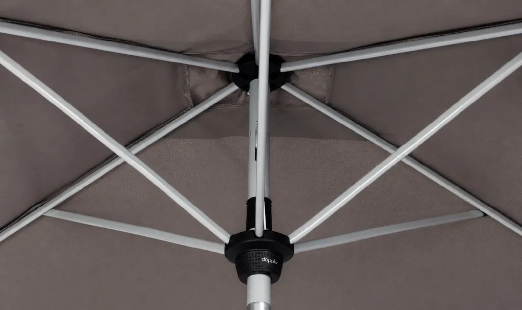 Doppler ACTIVE parasol ogrodowy 300 x 200 cm brązowy