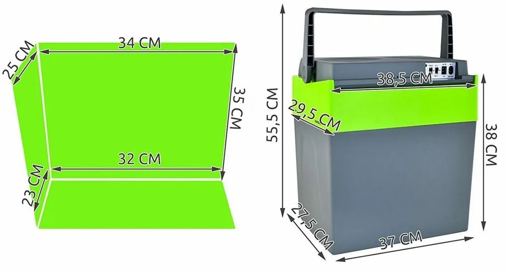 Compass Lodówka turystyczna ECO 30 l, 230 V / 12 V