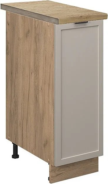 Szafka apteczna greybeige 30x60x82 fame-line