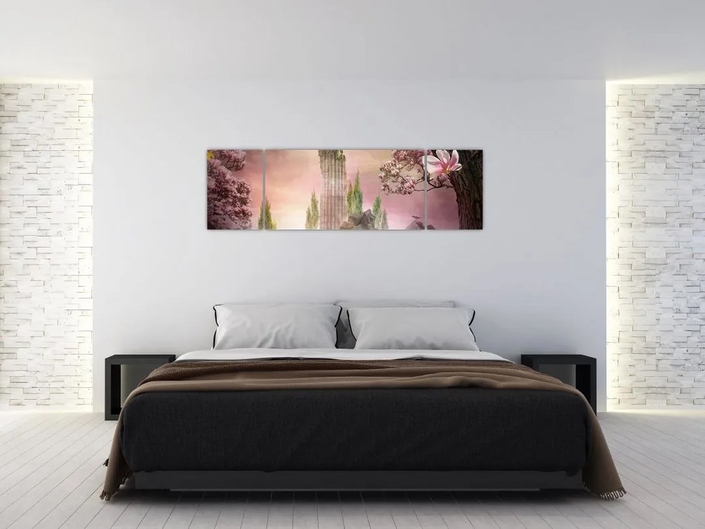 Obraz - Kraina marzeń (170x50 cm)