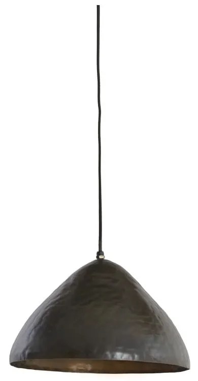 Czarna lampa wisząca ø 32 cm Elimo – Light &amp; Living