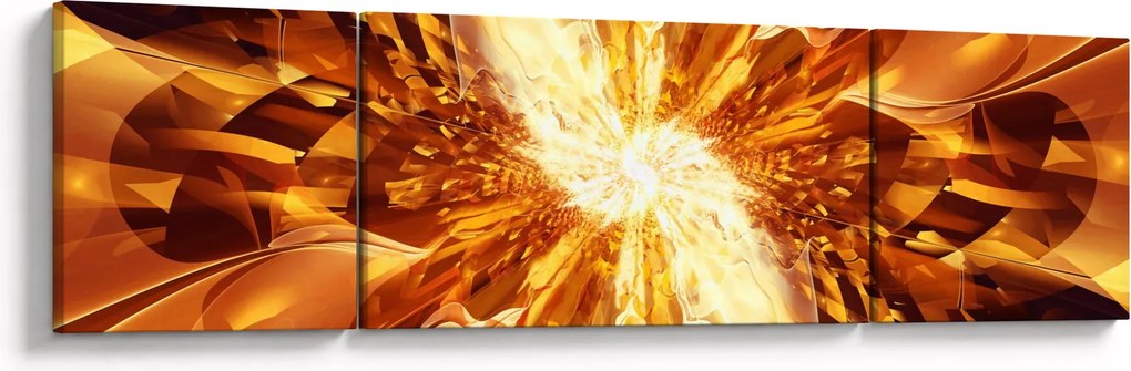 Obraz - Abstrakcja (170x50 cm)