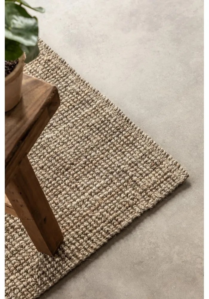 Beżowy chodnik z juty 80x200 cm Bouclé – Hanse Home