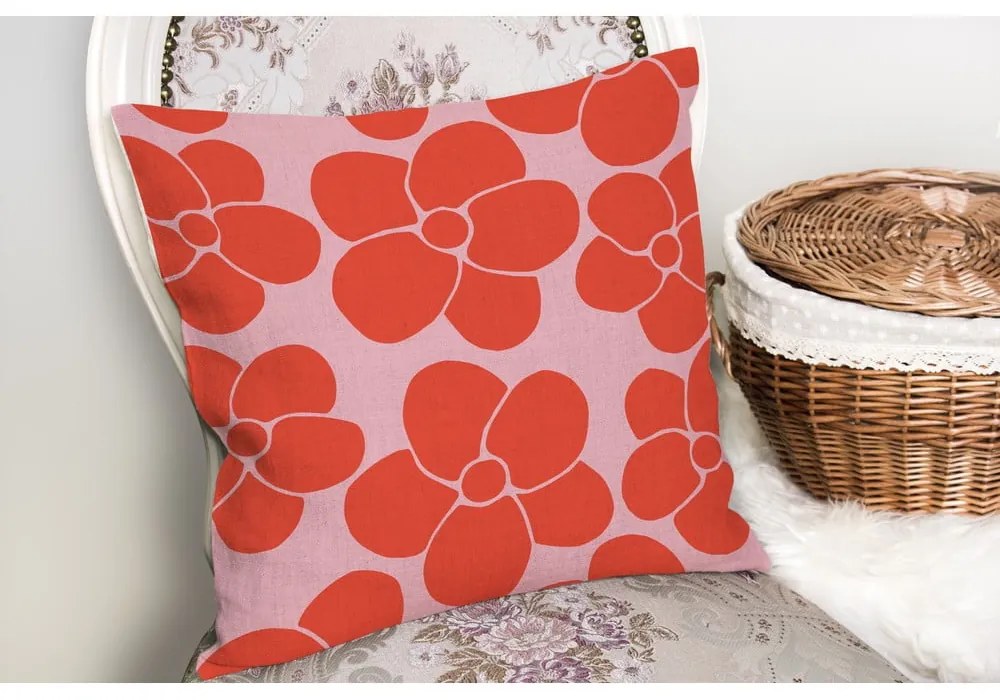 Poszewka na poduszkę 43x43 cm Poppy Fields – Mila Home