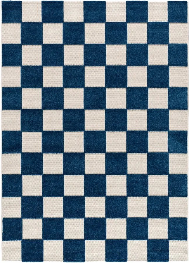 Niebieski/kremowy dywan odpowiedni na zewnątrz 160x230 cm Cuadros – Universal