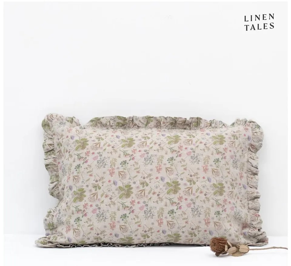 Lniana poszewka na poduszkę 65x65 cm Botany 2 – Linen Tales