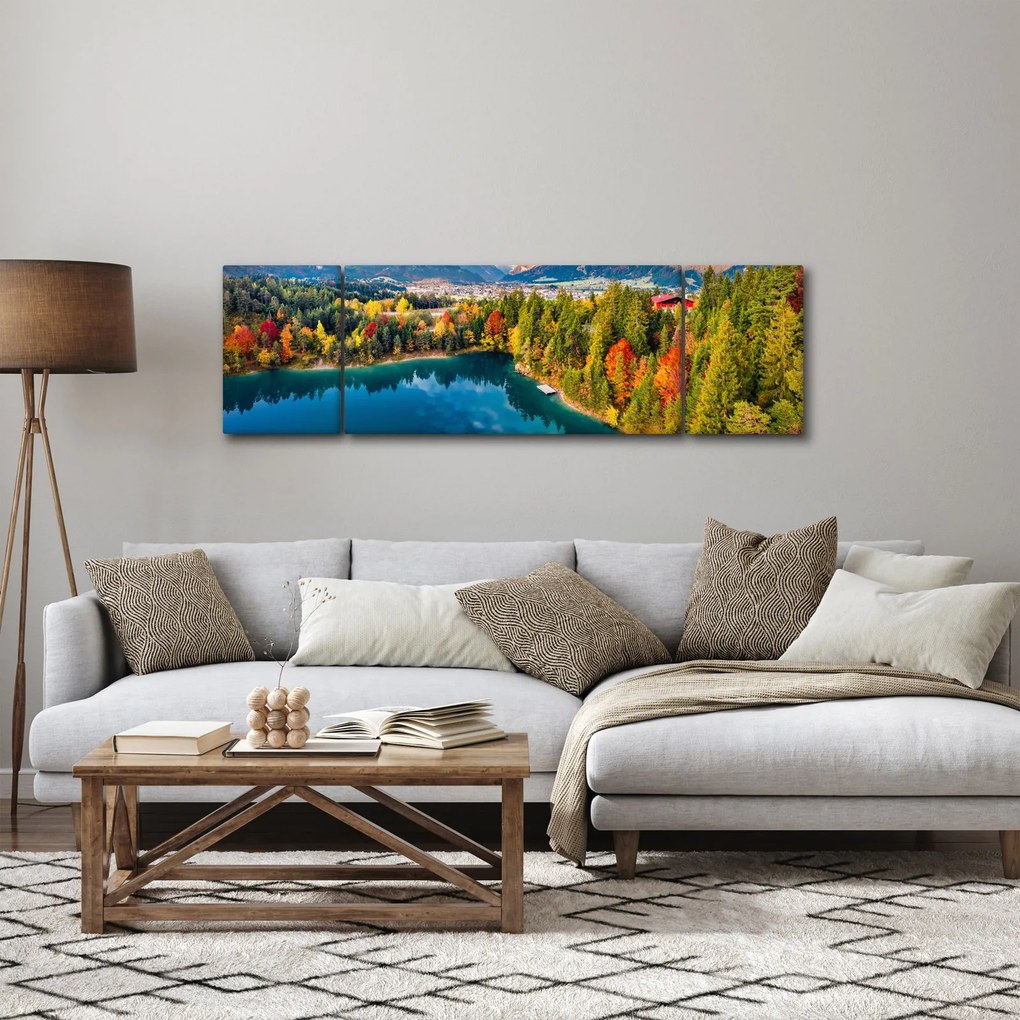 Obraz - Jezioro Urisee, Austria (170x50 cm)