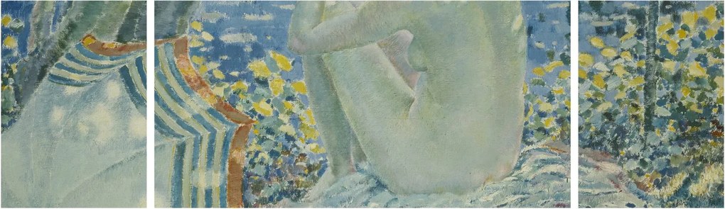 Obraz - Frederick Carl Frieseke, On the Bank, reprodukcje (170x50 cm)