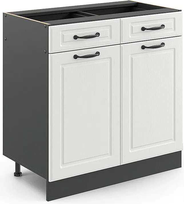 Szafka dolna do kuchni biały domek wiejski 80x46x81.6 r-line