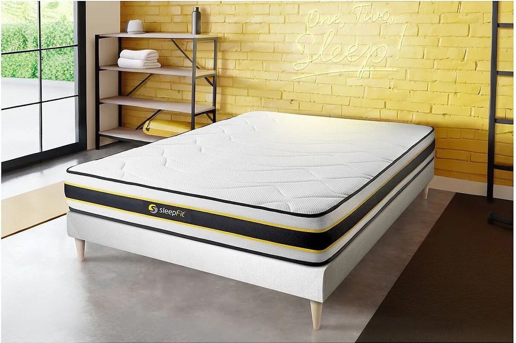 Materac FLEXY 140 x 190 cm + zestaw podstawa lózka