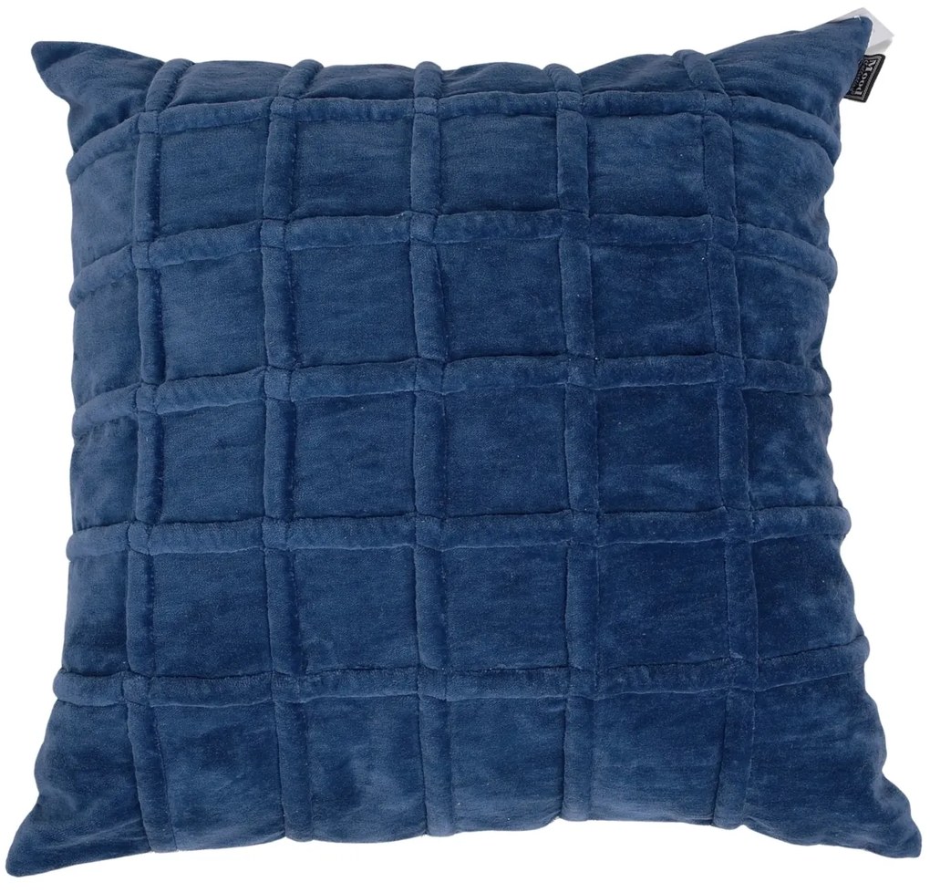 Dekoracyjna poszewka na poduszkę HADES 50x50 cm, ciemnoniebieska