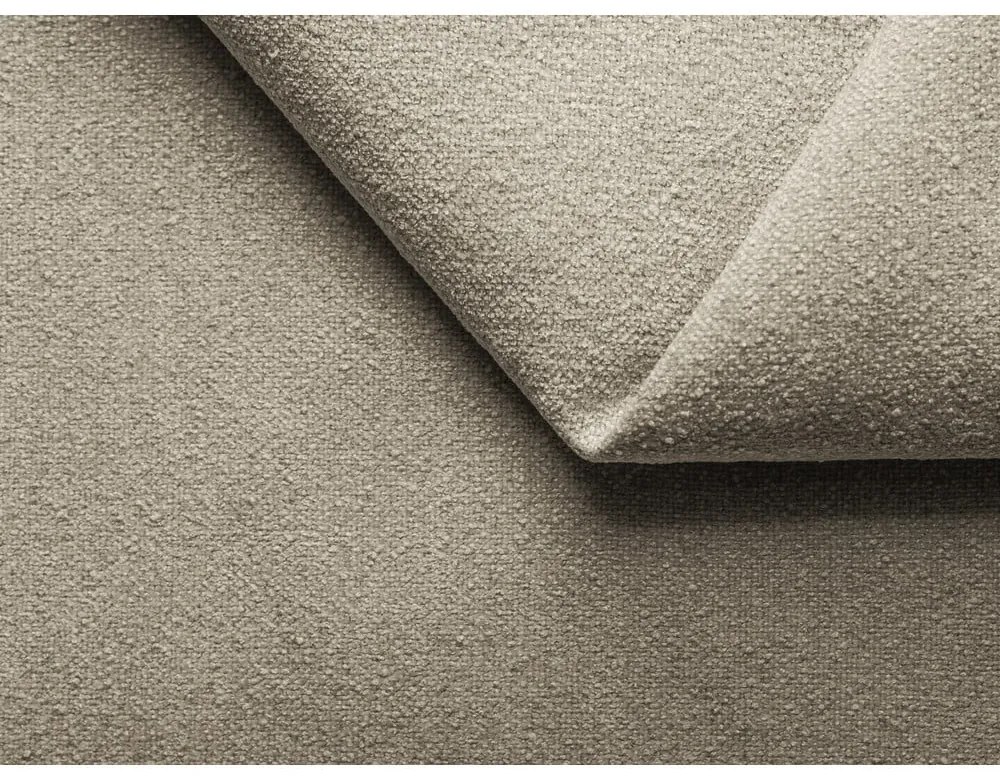 Beżowa sofa modułowa z materiału bouclé 190 cm Ailani – Makamii