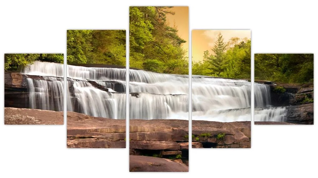 Obraz wodospadu (125x70 cm)