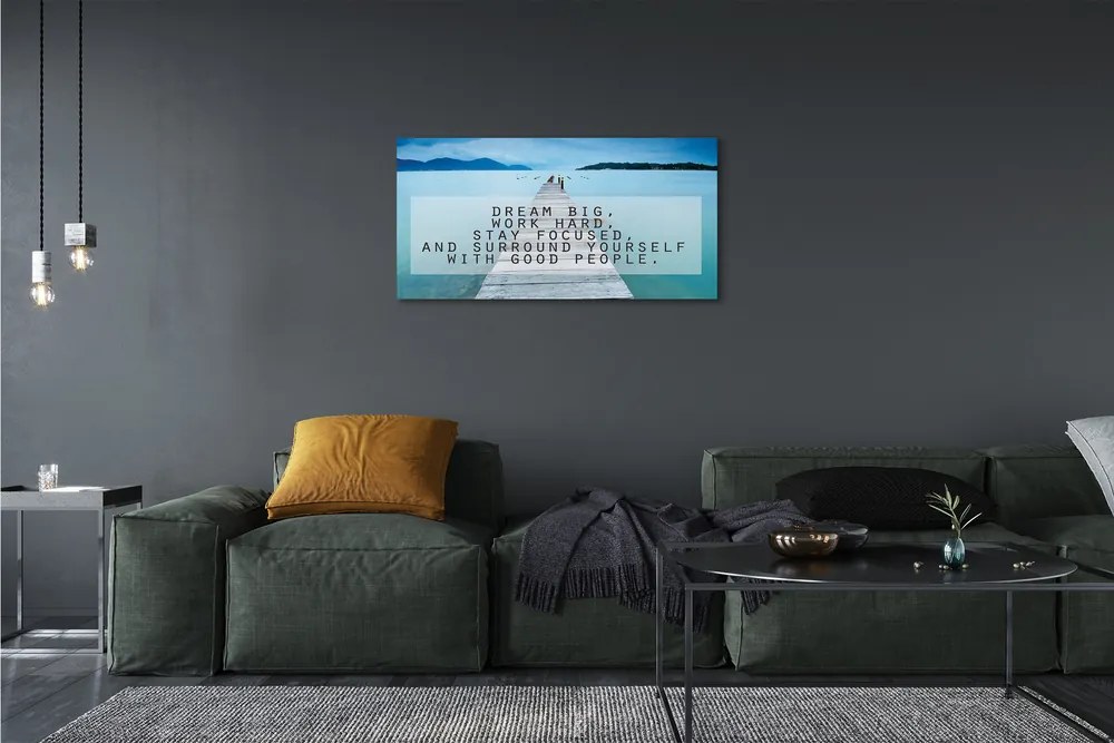 Fotoobraz na płótnie Panorama Morskiego Brzegu