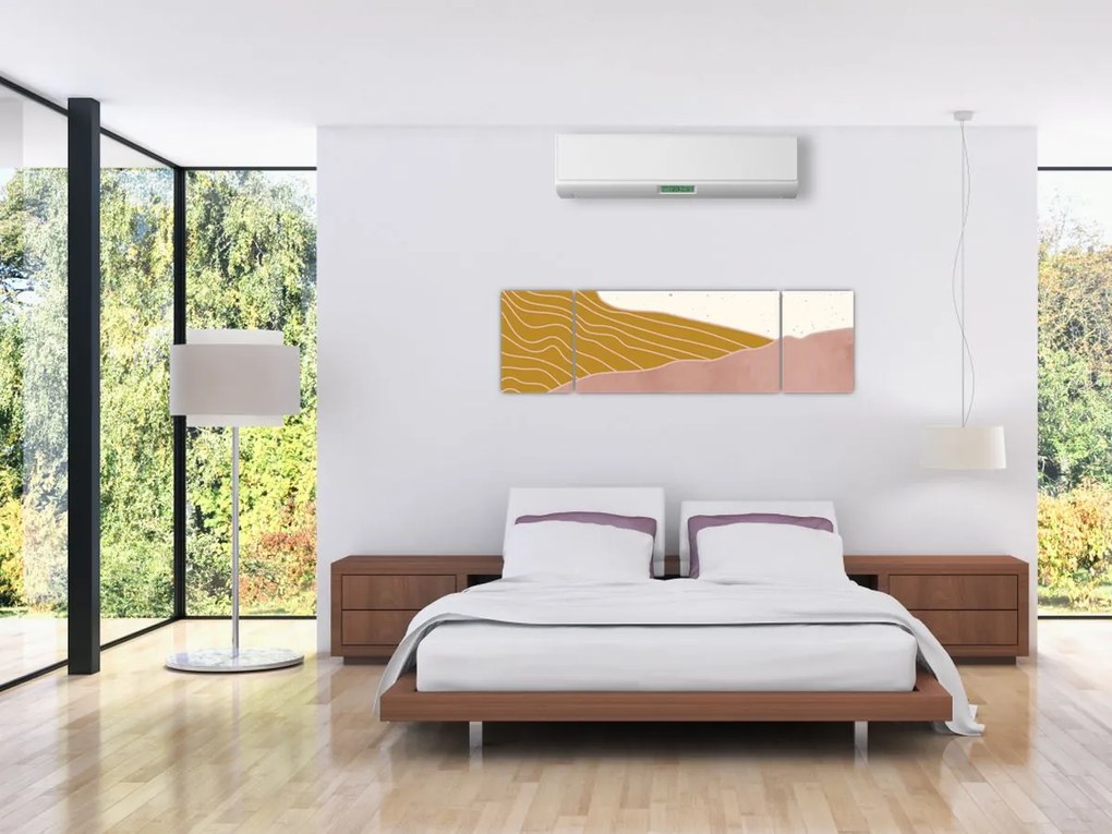 Obraz - Wschód słońca (170x50 cm)