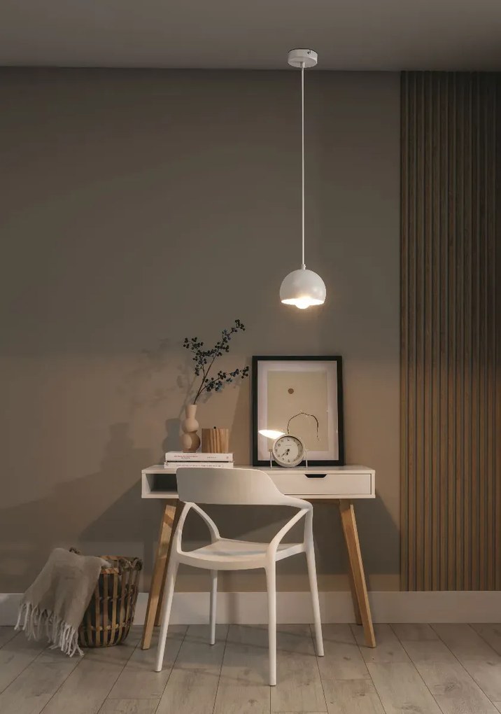 Lampa wisząca CALLIDE I biała ELTAP
