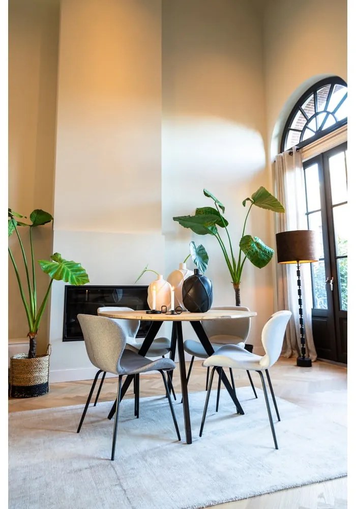 Podstawa lampy stojącej w kolorze matowej czerni 135 cm Gitaya – Light & Living