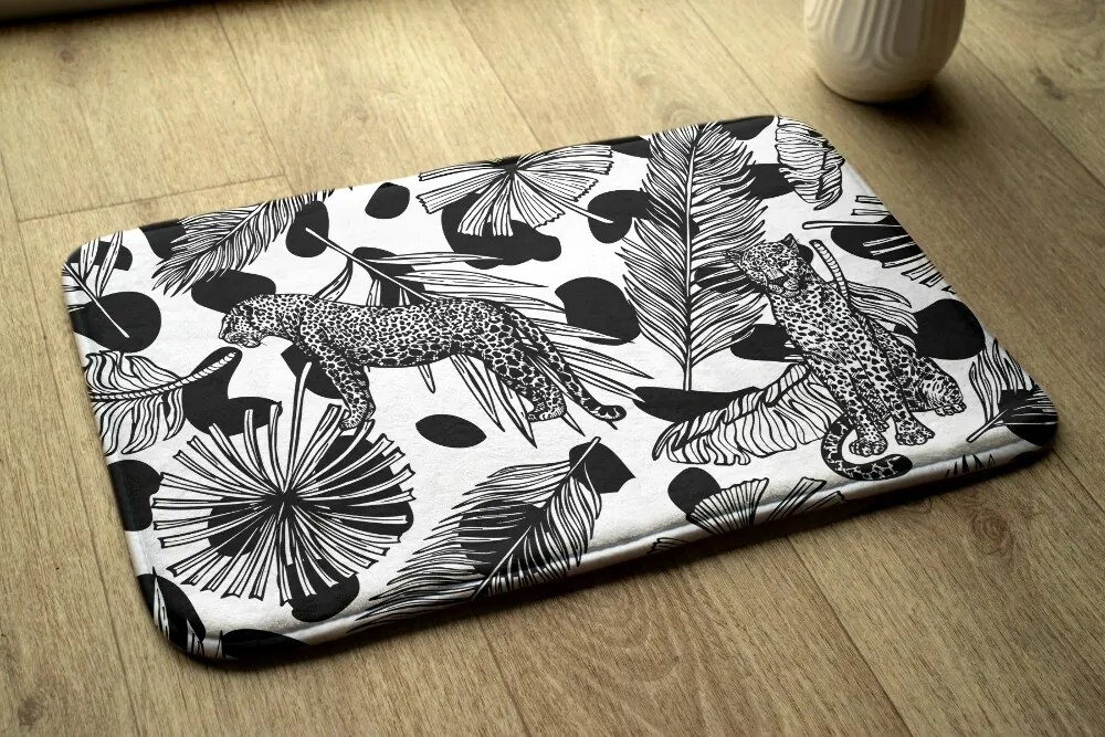 Dywanik łazienkowy Dywanik łazienkowy Lampart Sawanna