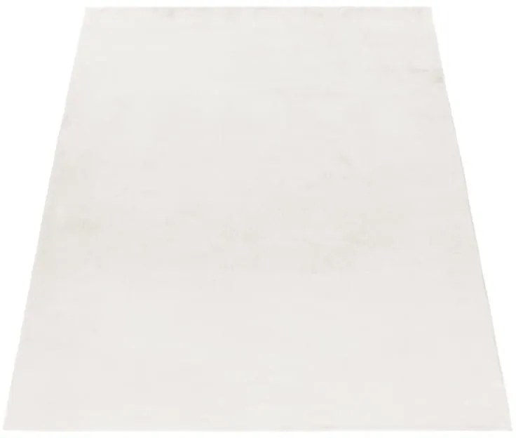 Dywan pluszowy Pouffy kremowy 160 cm x 230 cm