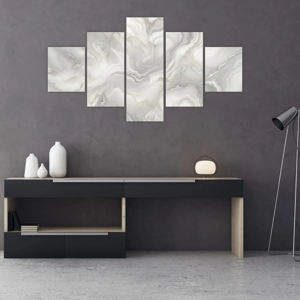 Obraz - Naturalna tekstura marmuru (125x70 cm)