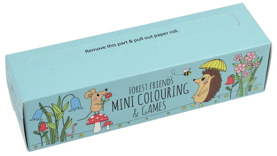 Podróżny zestaw kolorowanek i rebusów dla dzieci Rex London Forest